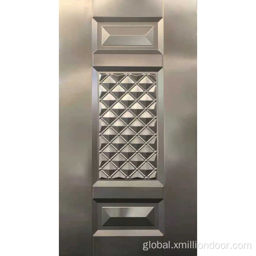 Embossed Steel Door Sheet Decorative steel door plate Supplier